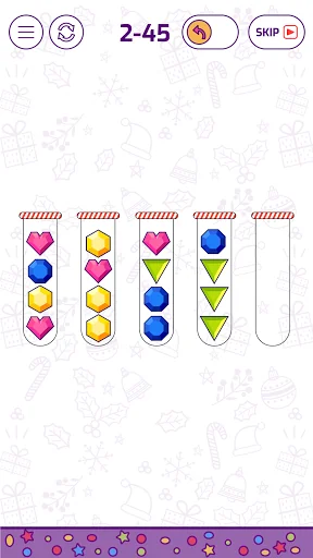 Bubble Sort Color Puzzle Game screenshot 3