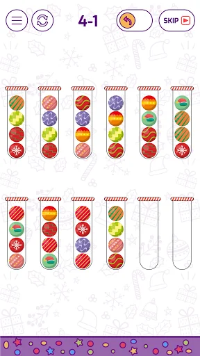 Bubble Sort Color Puzzle Game screenshot 4