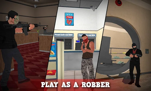 Justice Rivals 3 Cops&Robbers screenshot 2