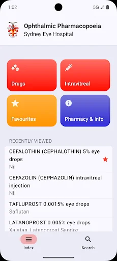 Sydney Eye Hosp. Pharmacopoeia