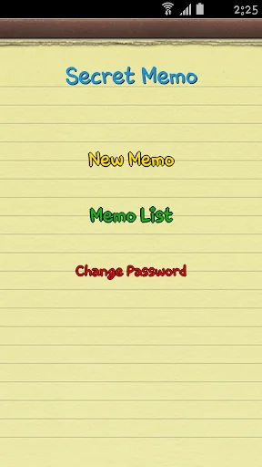 Secret Memo