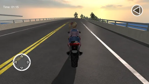Motorcycle Girl screenshot 1