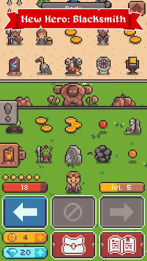 Eternis Heroes - Roguelike RPG screenshot 1