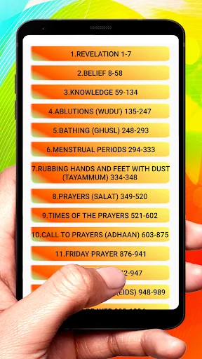 Sahih Al Bukhari Full Book screenshot 2