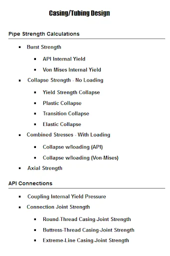 Oil & Gas Calculations