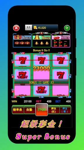 Pachin Sloan, slot machine screenshot 4