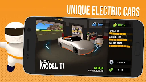 Devon the Electric Racer screenshot 2