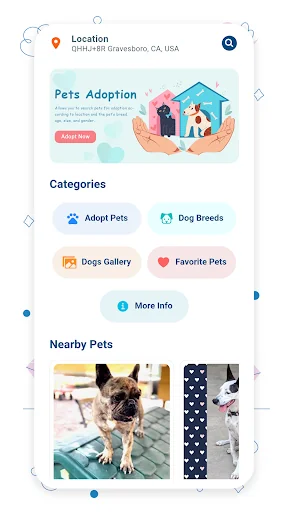 Pets Adoption - Adopt a Pet screenshot 1