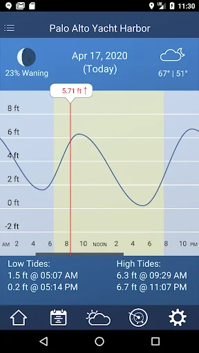 Tide Charts screenshot 1