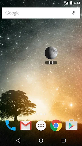Simple Moon Phase Widget