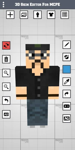 3D Skin Editor for MCPE