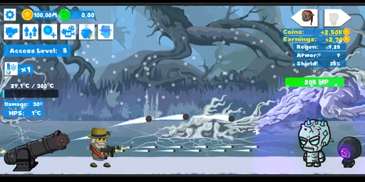 Idle Cannon Quest: Tap Clicker screenshot 1