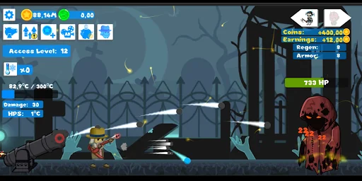 Idle Cannon Quest: Tap Clicker screenshot 4