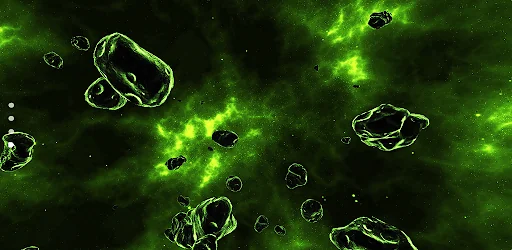 Gyro Space Particles Wallpaper screenshot 2
