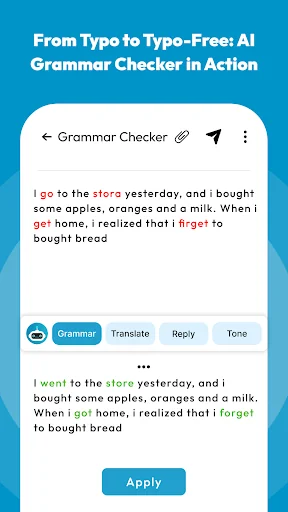 AI Eng Spell Checker Keyboard screenshot 2