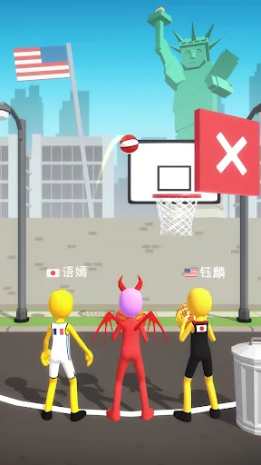 Five Hoops - Basketball Game screenshot 2