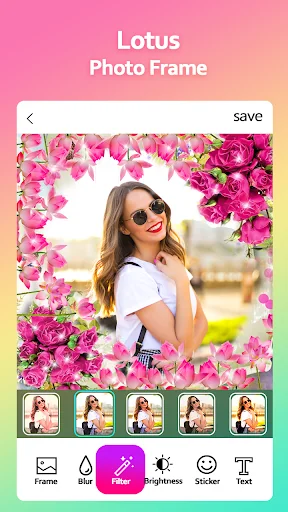 Lotus Photo Frame screenshot 3