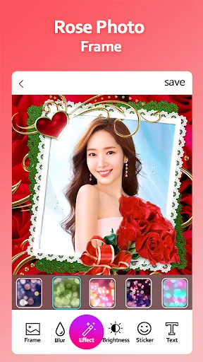 Rose Photo Frame screenshot 3