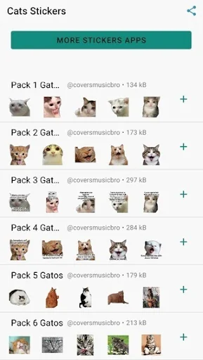 Stickers de Gatos / Cats