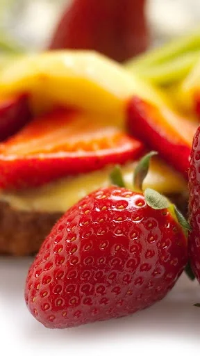 Strawberry Live Wallpaper screenshot 2