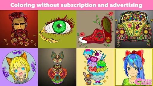 Color Draw: Coloring Book