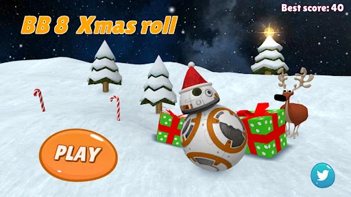 BB8 Xmas roll