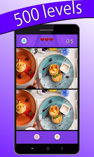 Spot the difference 500 levels
