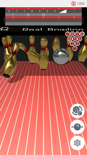 Realistic Bowling 3D screenshot 2