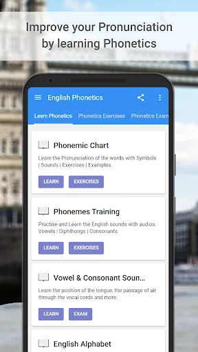 English Grammar and Phonetics screenshot 2