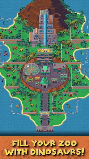 Idle Dino Zoo screenshot 2