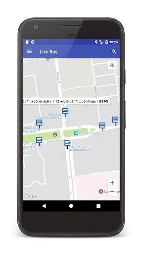 Tbilisi Bus live screenshot 1