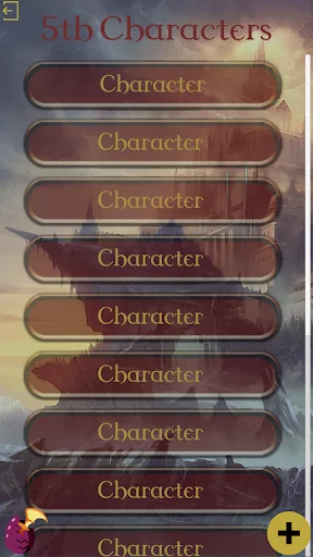 5th Character Sheet