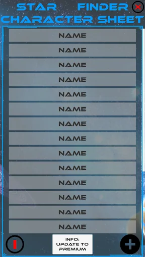 StarFinder Character Sheet screenshot 1
