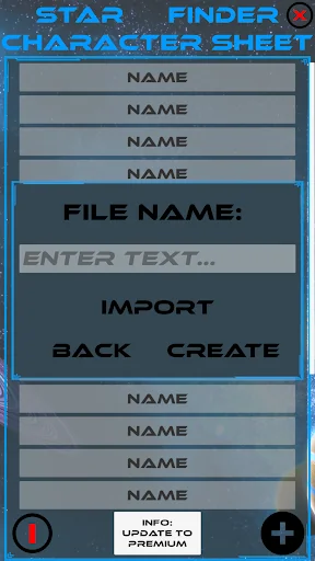StarFinder Character Sheet screenshot 2