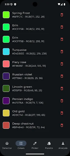 RGB Color Detector screenshot 3