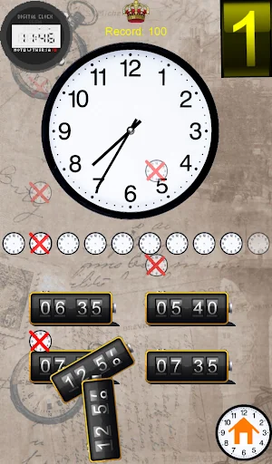 Clock Learning game (Pro)