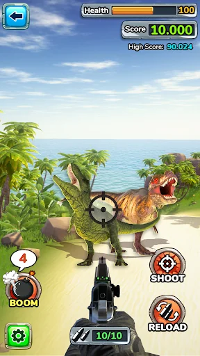 Dinosaur 3D AR Augmented Real screenshot 2