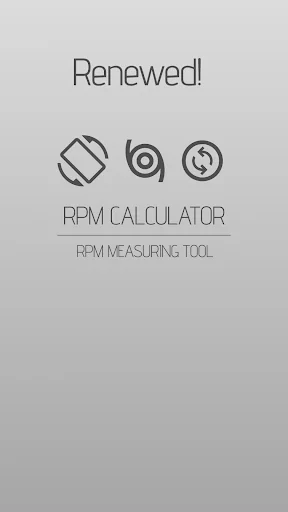 Tachometer - RPM measuring