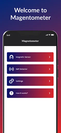 EMF Detector: Magnetometer screenshot 1