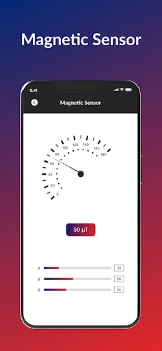 EMF Detector: Magnetometer screenshot 2