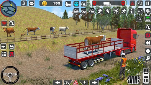 Wild Animal Transporter Truck