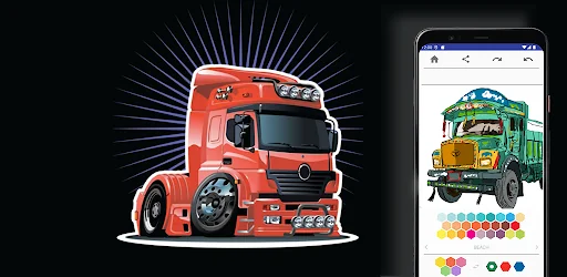 Truck Coloring Pages screenshot 1
