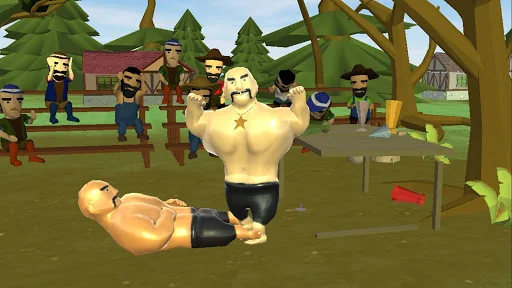 Oil Wrestling - 2 Player screenshot 1