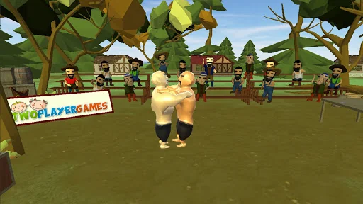 Oil Wrestling - 2 Player screenshot 2