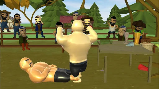 Oil Wrestling - 2 Player screenshot 4
