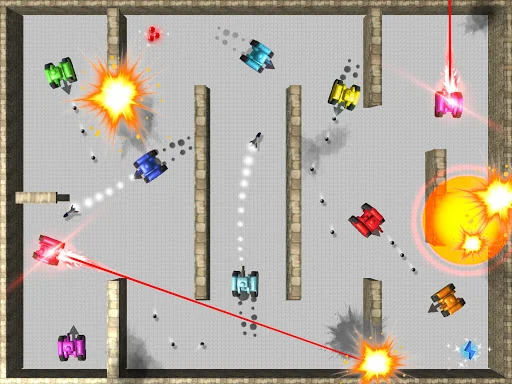 TankHit - 2 Player Battles