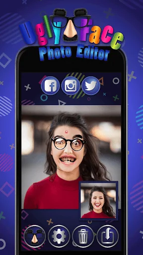 Ugly Face Photo Editor screenshot 1