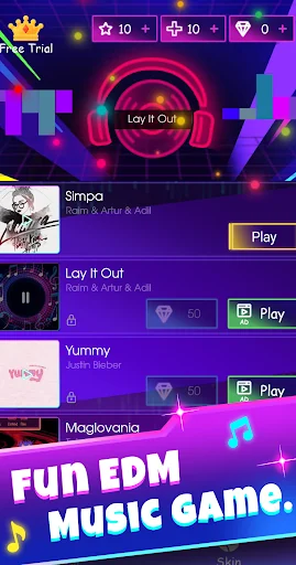 Beat Smash EDM Rush Music Game