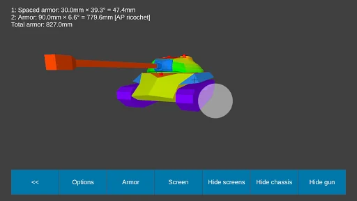 WoT Armor Viewer screenshot 1
