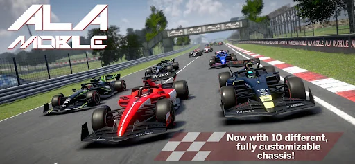 Ala Mobile - Formula racing screenshot 1
